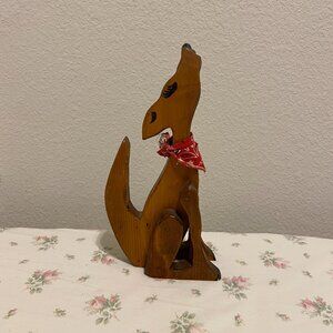 Handcarved Coyote